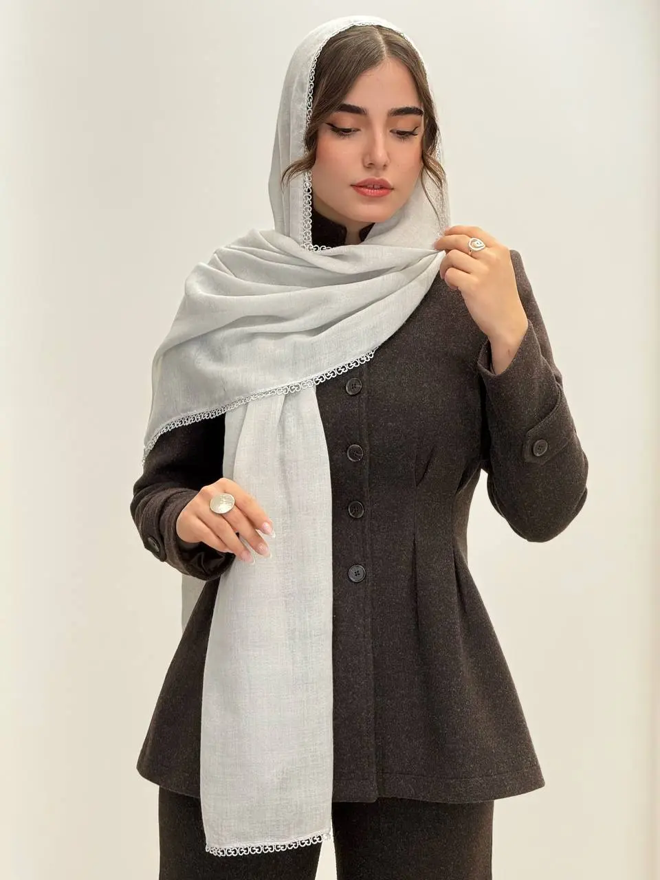 7542-شال پاییزه ck
